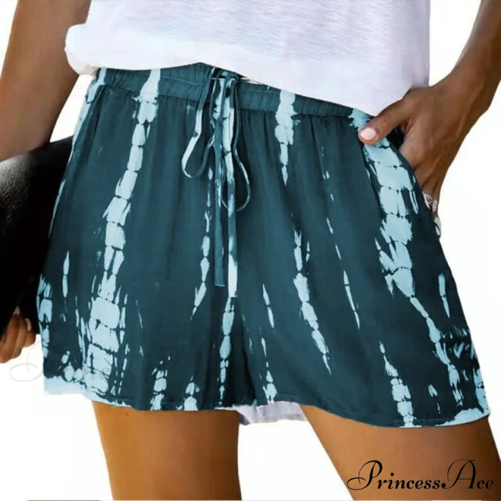New Tie Dye Print Shorts - Image 5