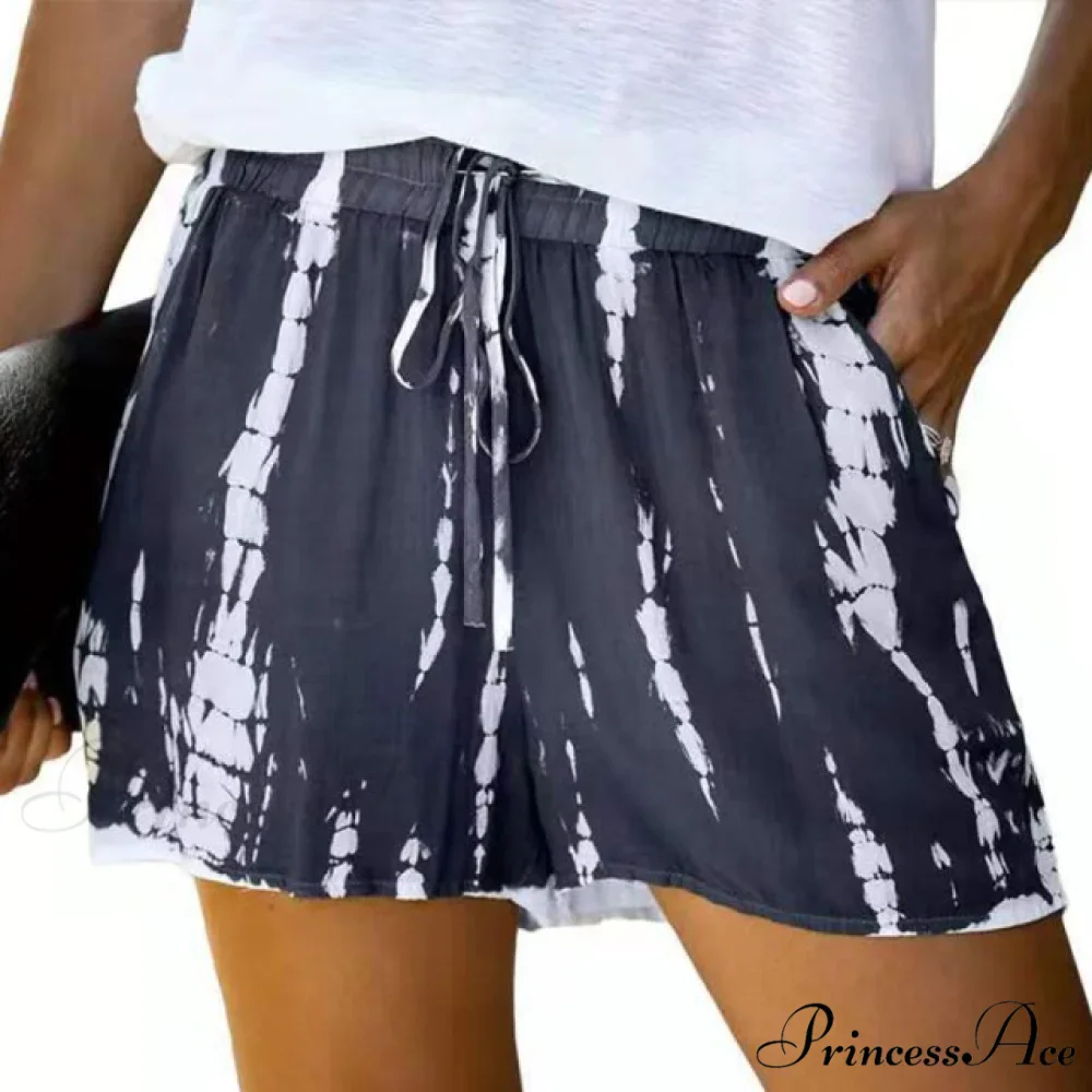 New Tie Dye Print Shorts - Image 7