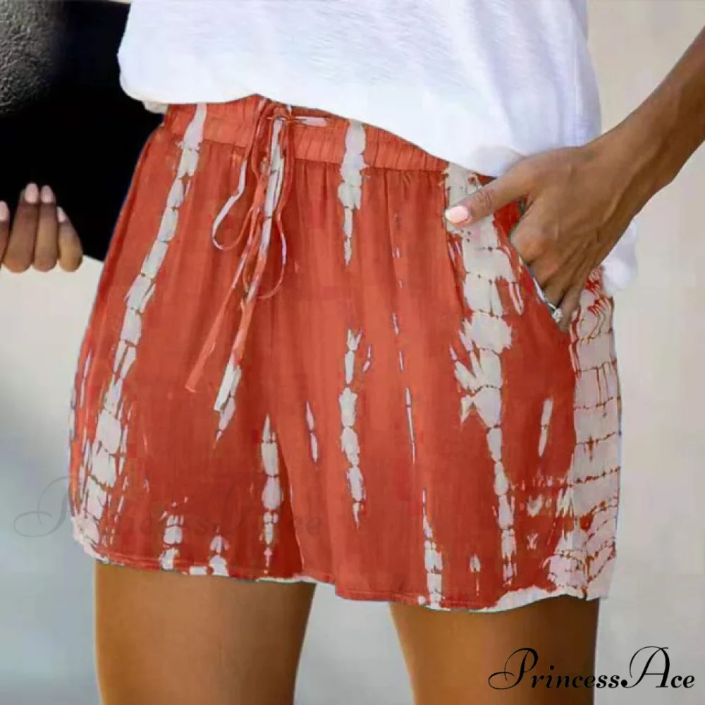 New Tie Dye Print Shorts - Image 8