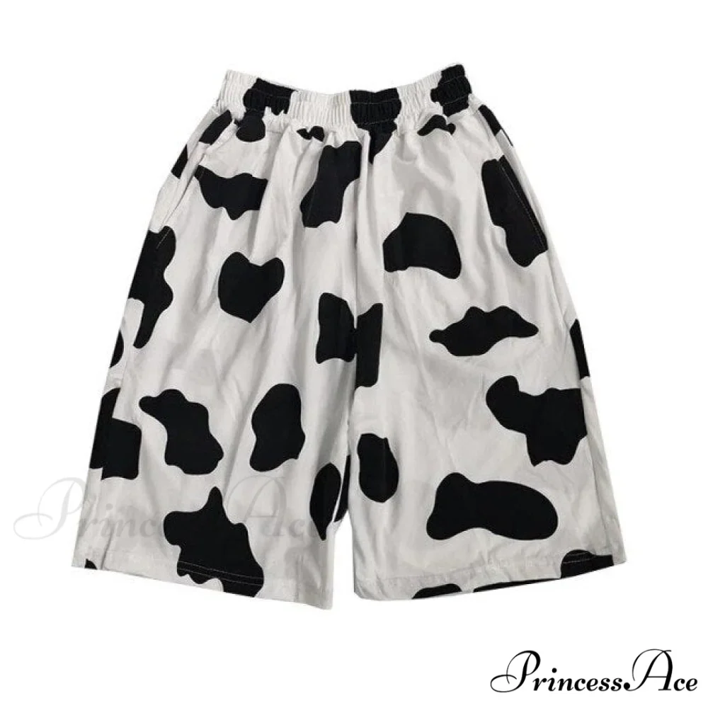 Fashion Ladies Elastic Waists Shorts - Image 2