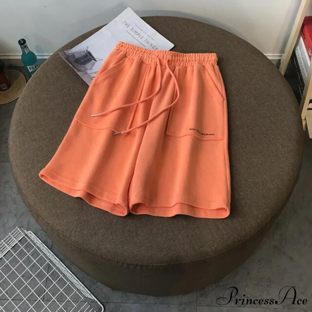 Fashion Loose Straight Knee Length Pants - Image 4