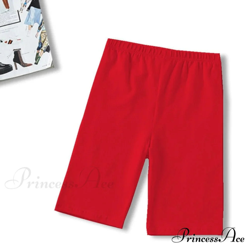 High Waist Fashion Biker Shorts - Image 2