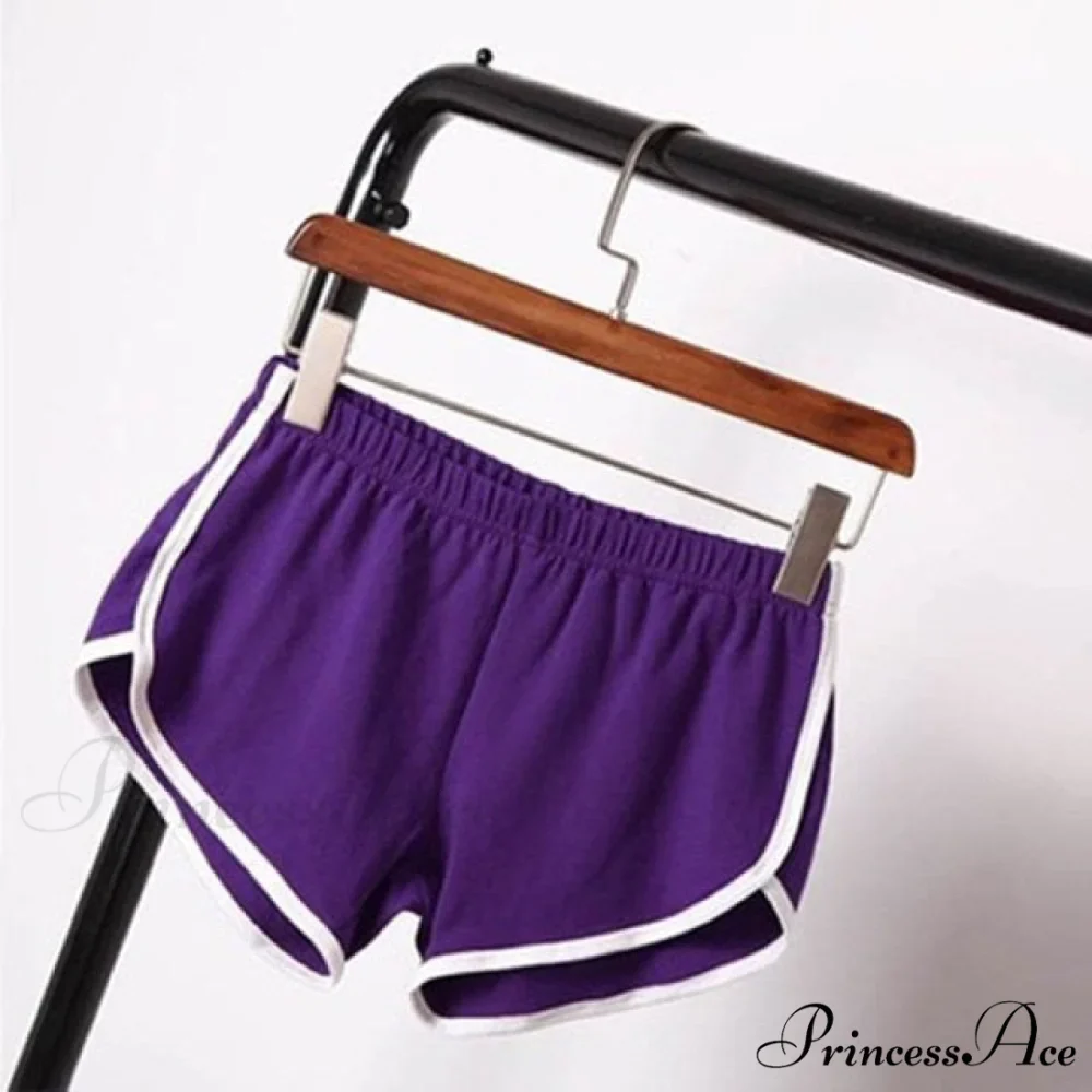 High Waist Elasticated Seamless Sport Shorts - Image 5