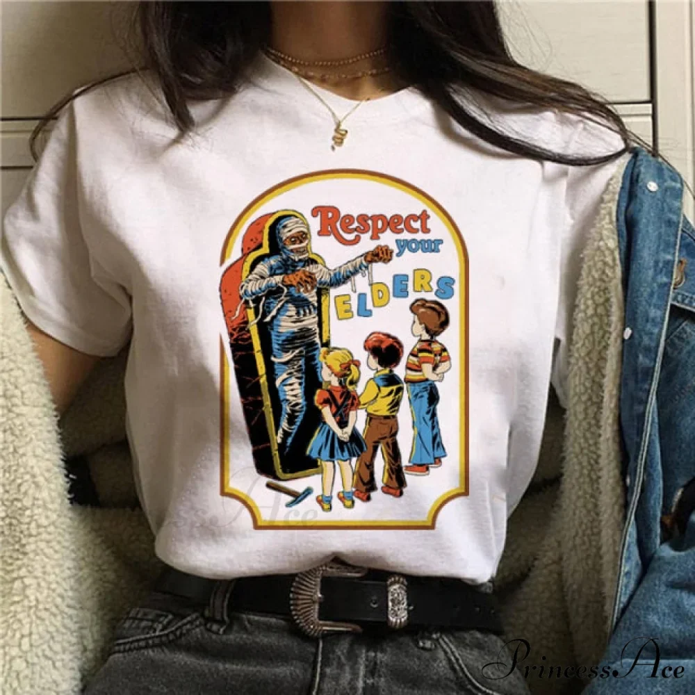 Satan Horror Demon Death Scary Devil Funny T-shirt - Image 5