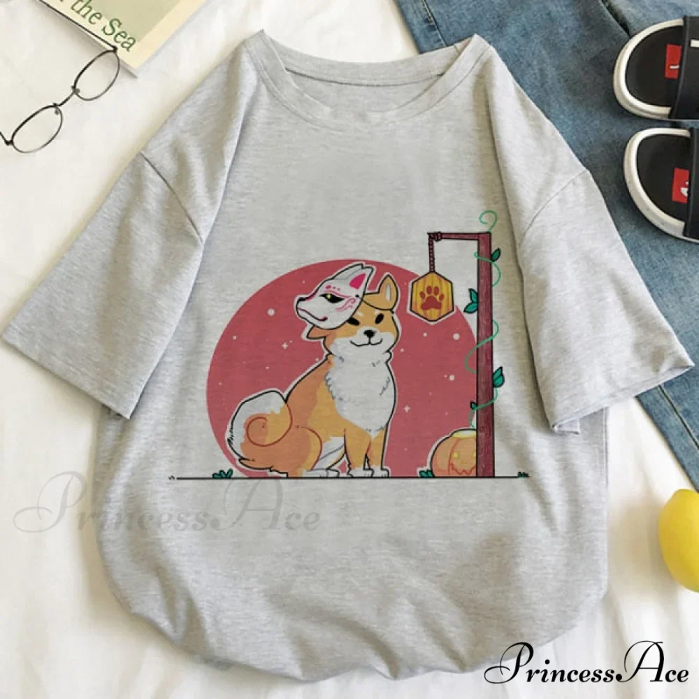 Fashion Korean Aesthetic White T Shirt - Image 12