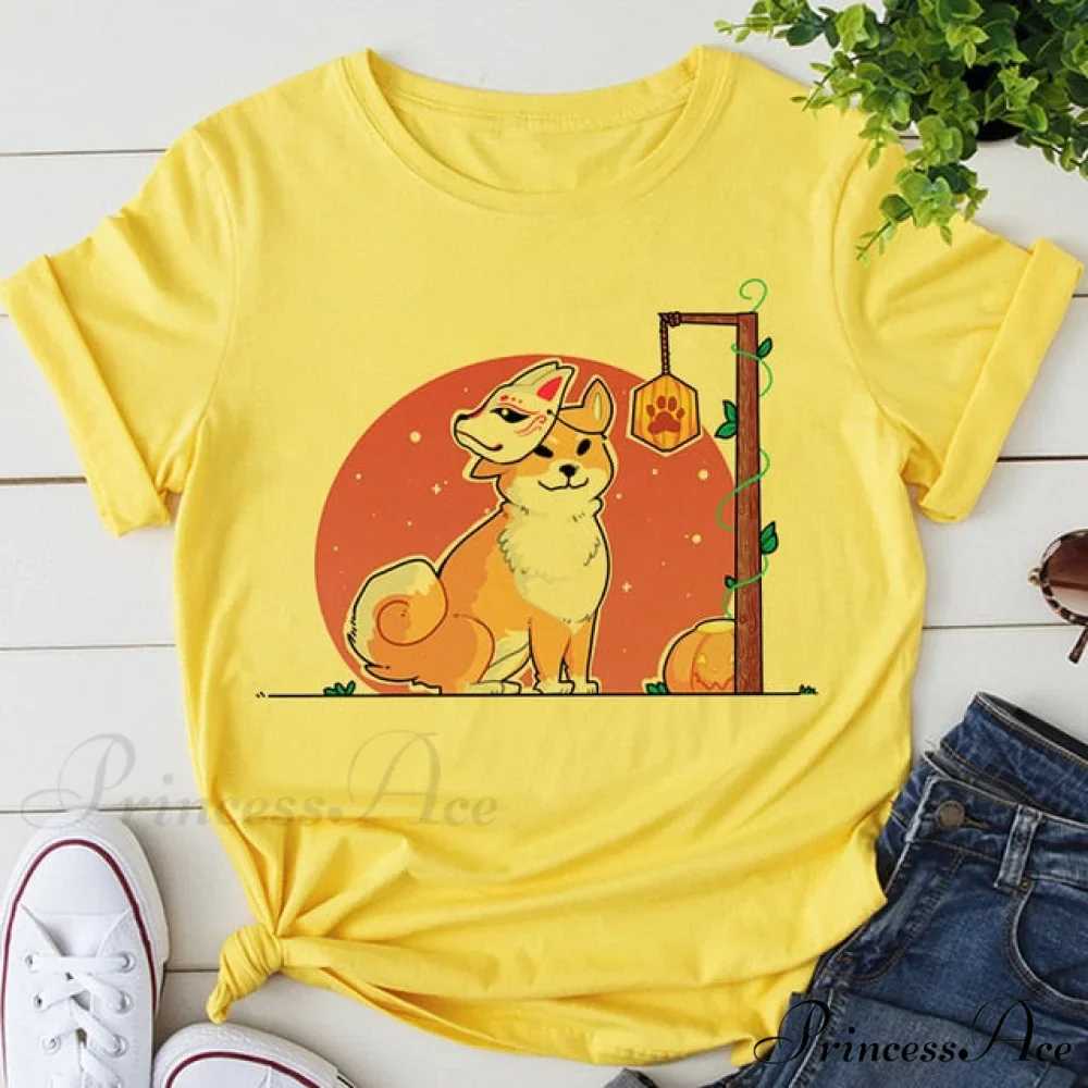 Fashion Korean Aesthetic White T Shirt - Image 13