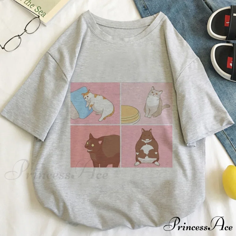 Fashion Korean Aesthetic White T Shirt - Image 21