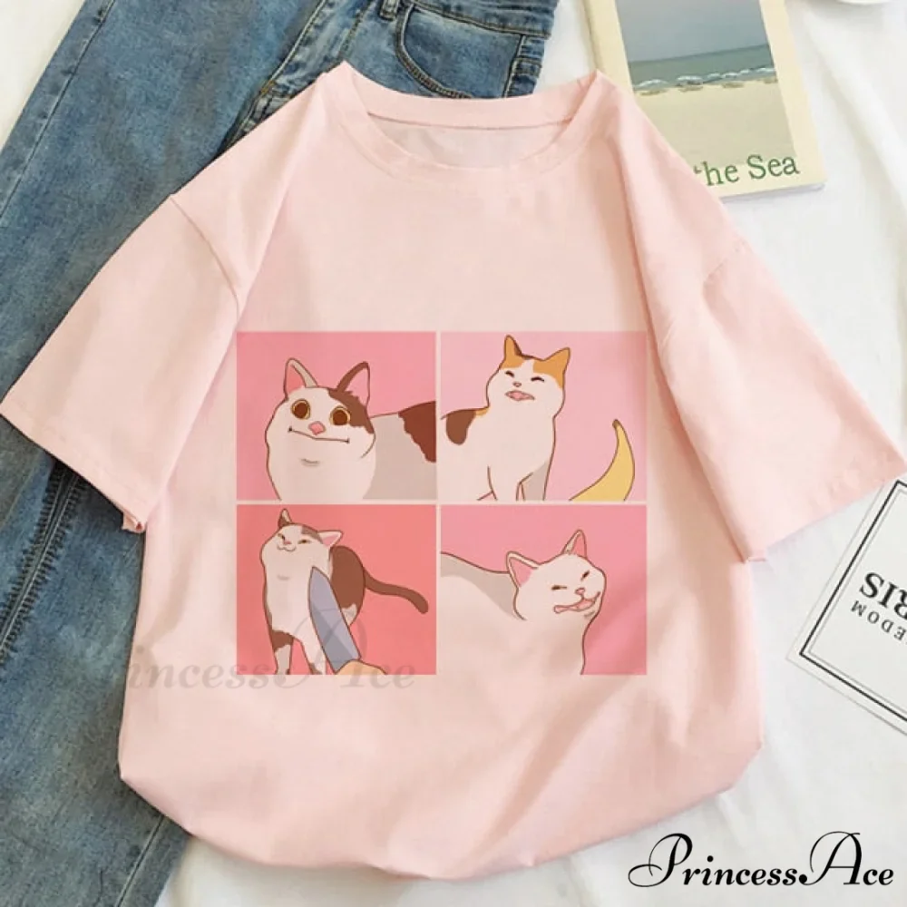 Fashion Korean Aesthetic White T Shirt - Image 23