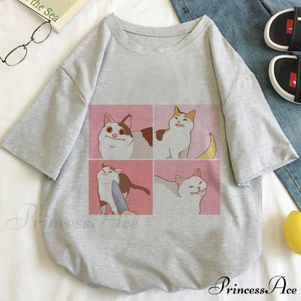Fashion Korean Aesthetic White T Shirt - Image 24