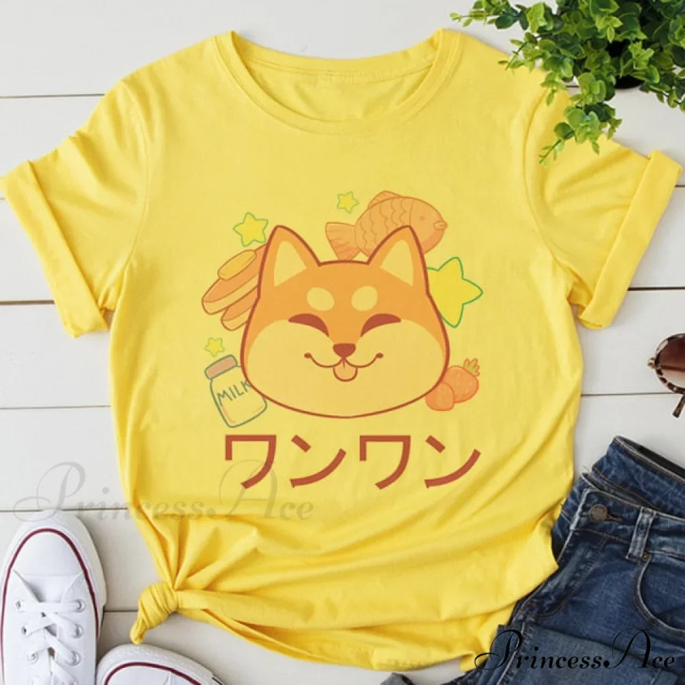 Fashion Korean Aesthetic White T Shirt - Image 26