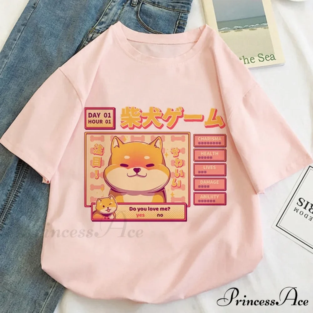 Fashion Korean Aesthetic White T Shirt - Image 7