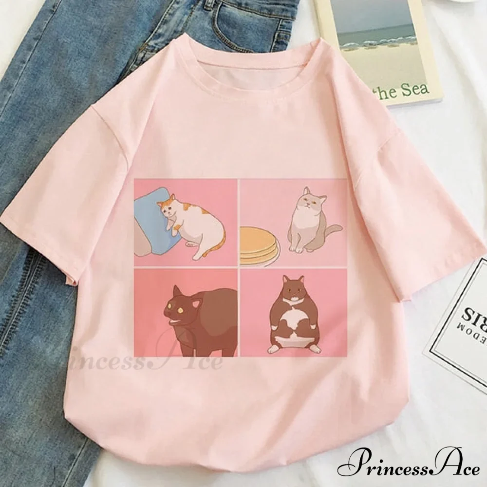 Fashion Korean Aesthetic White T Shirt - Image 9