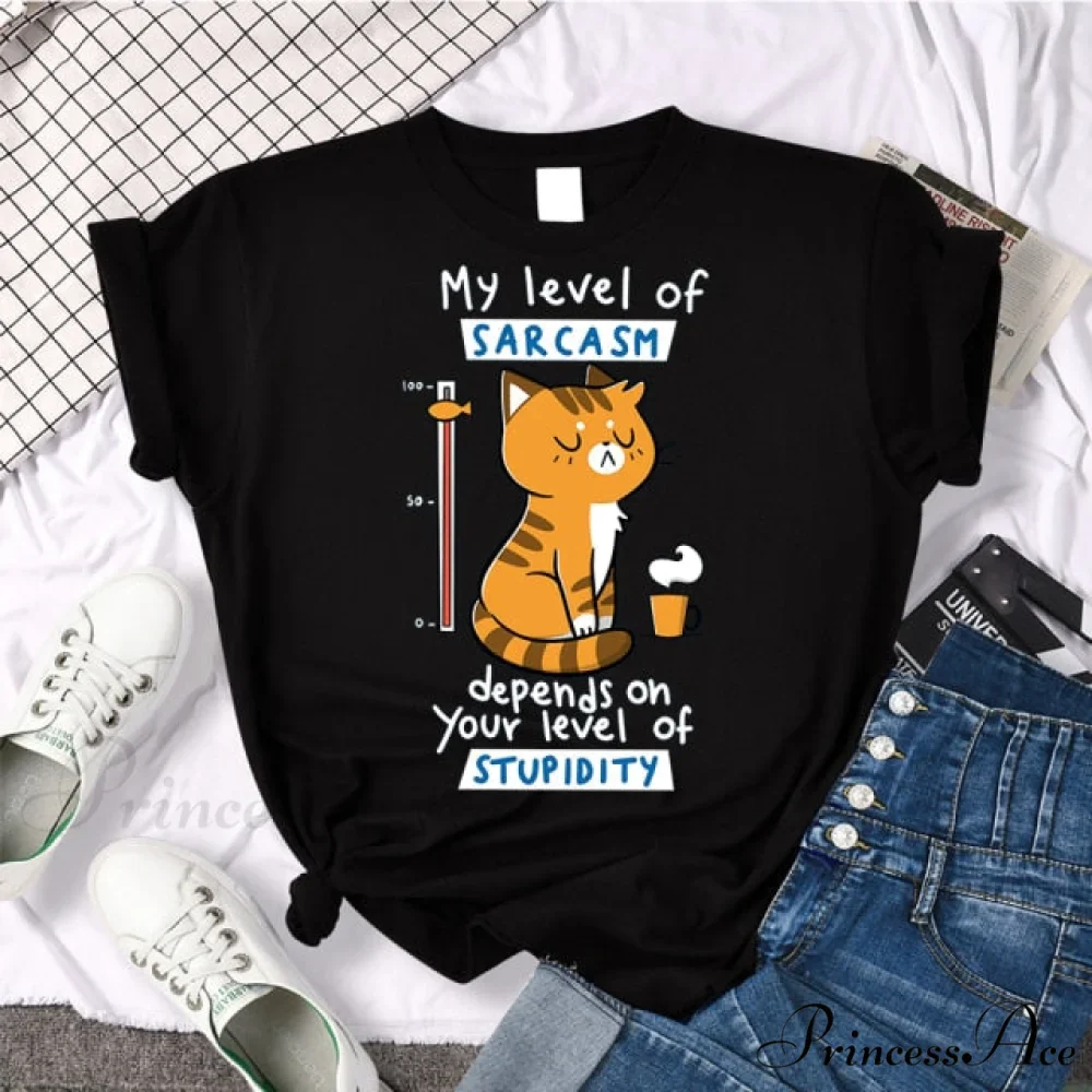 Oversize Fashion Clothing Funny Korean Style T-Shirts - Image 22
