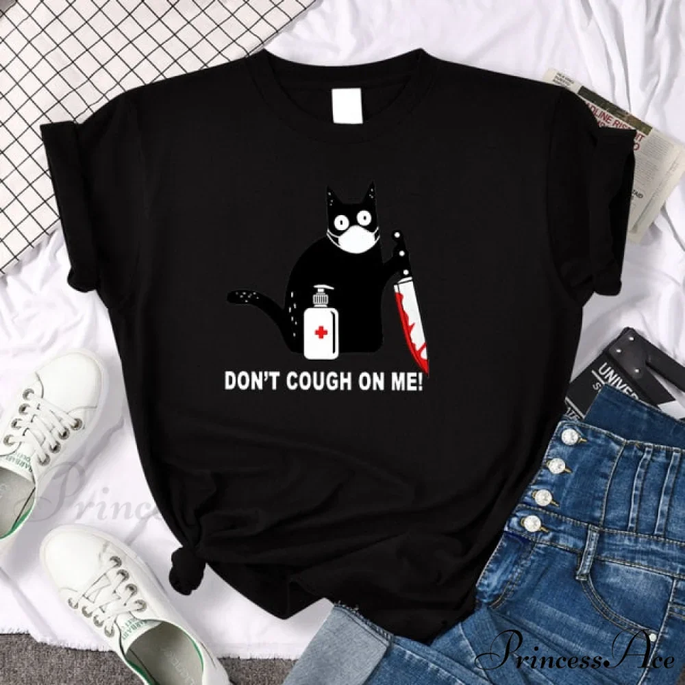 Oversize Fashion Clothing Funny Korean Style T-Shirts - Image 25
