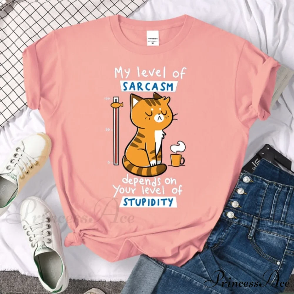 Oversize Fashion Clothing Funny Korean Style T-Shirts - Image 3