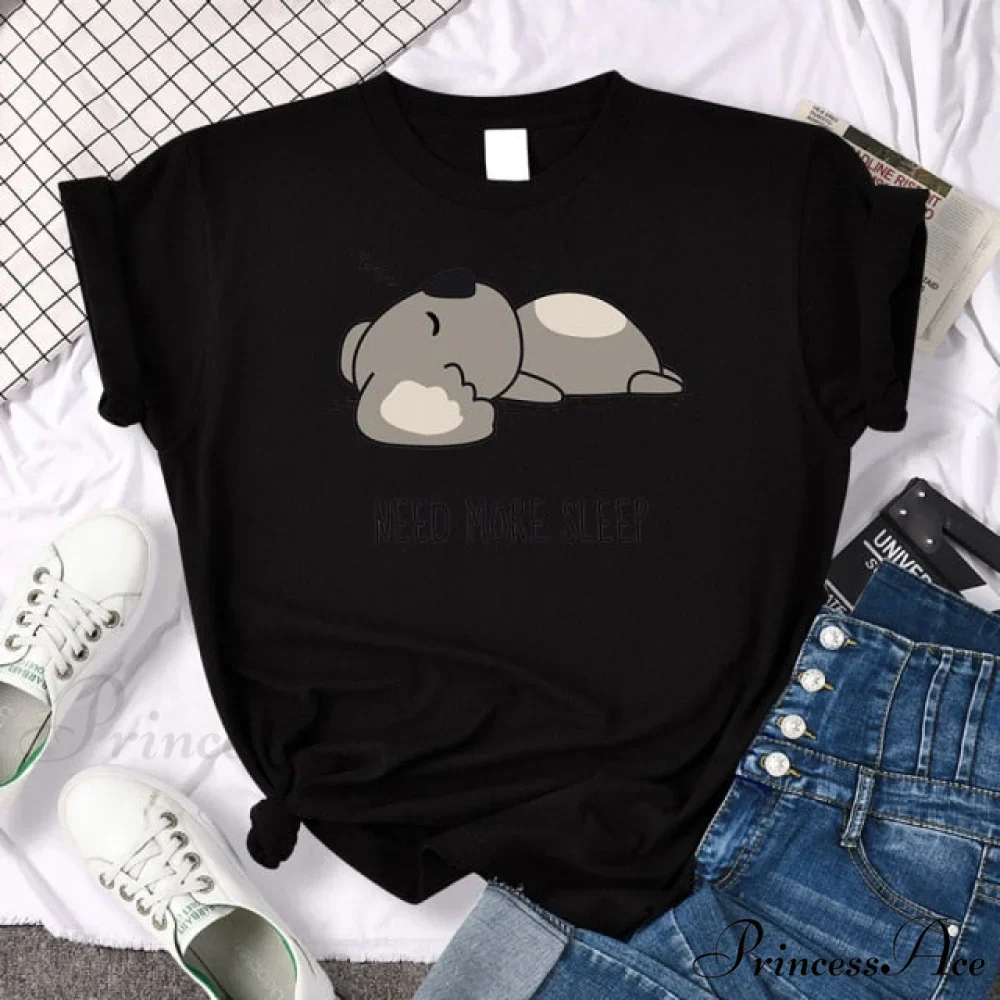 Oversize Fashion Clothing Funny Korean Style T-Shirts - Image 30
