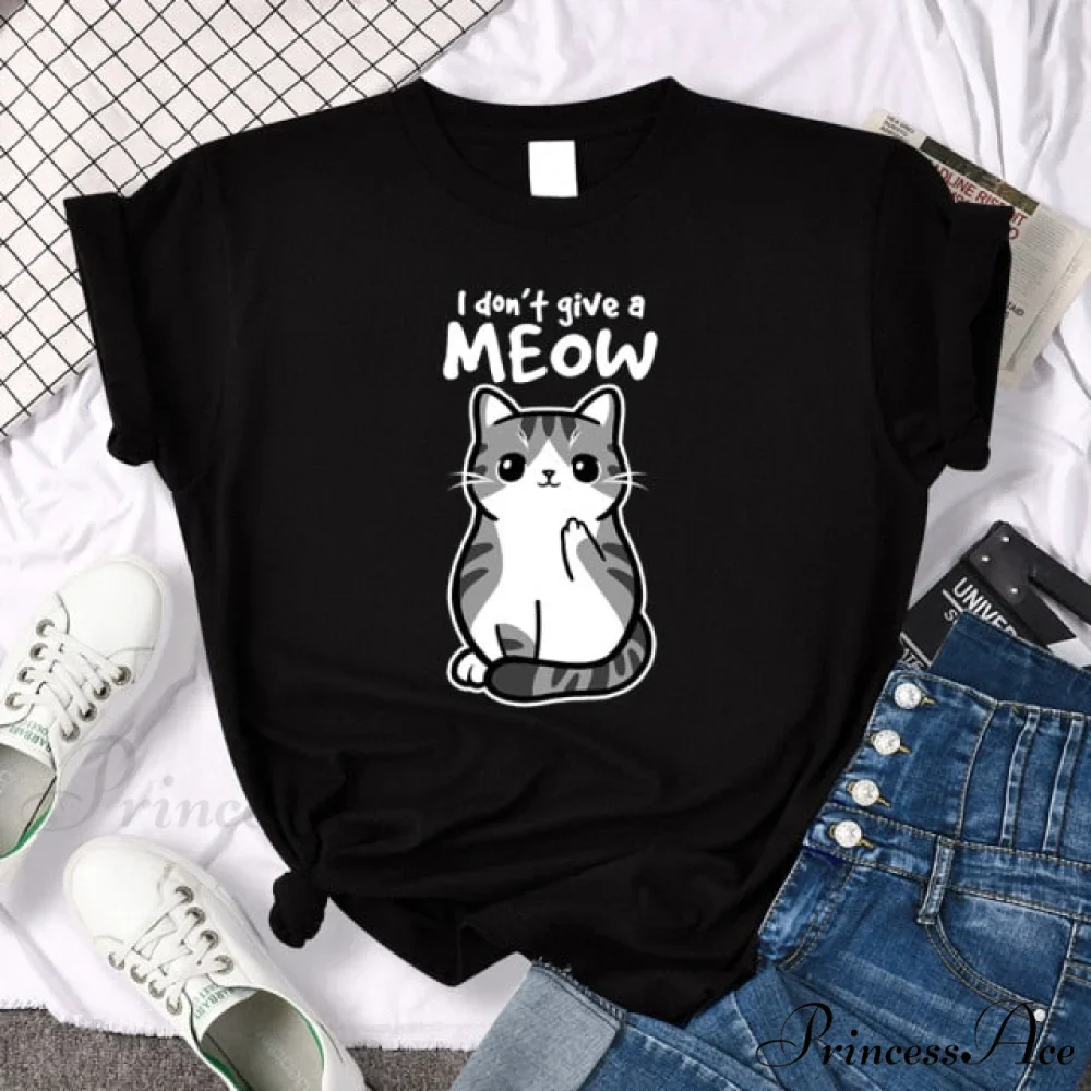 Oversize Fashion Clothing Funny Korean Style T-Shirts - Image 38