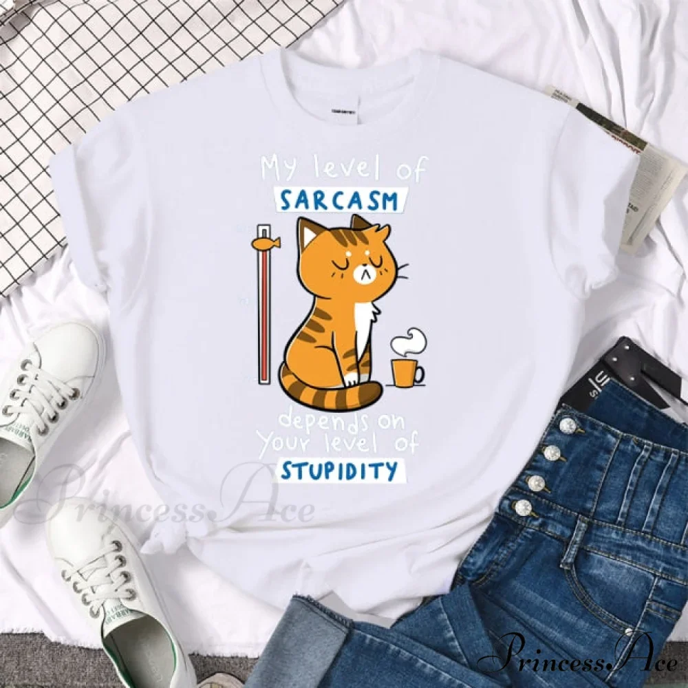 Oversize Fashion Clothing Funny Korean Style T-Shirts - Image 7