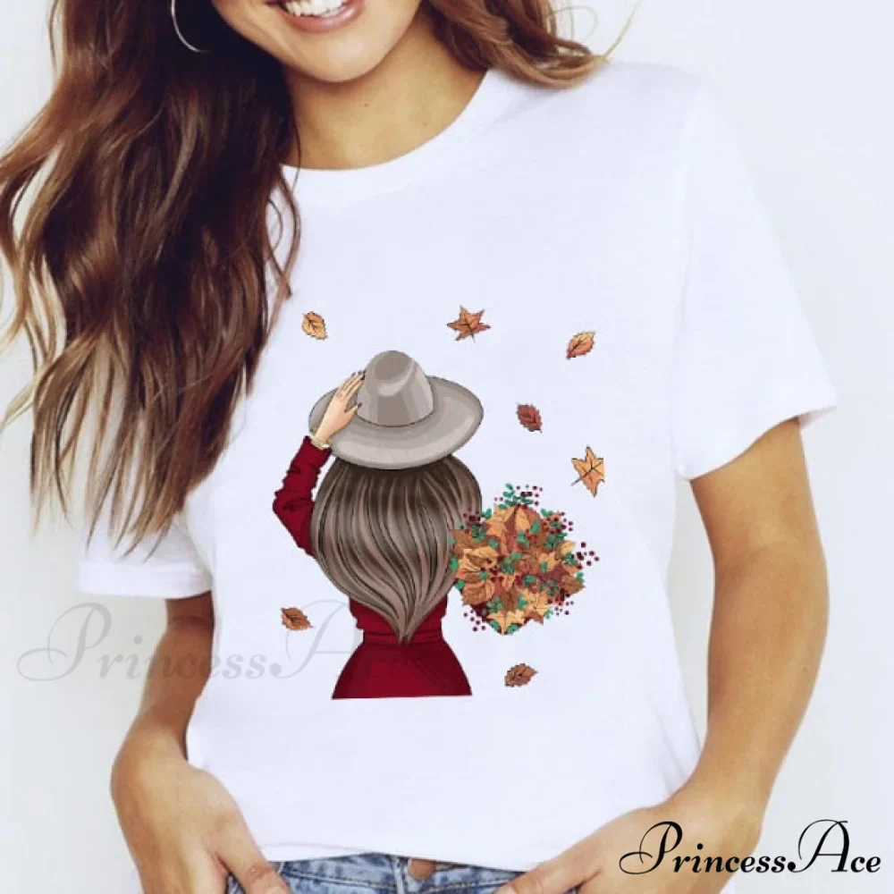 Short Sleeve Lady Clothes Tops - Image 19