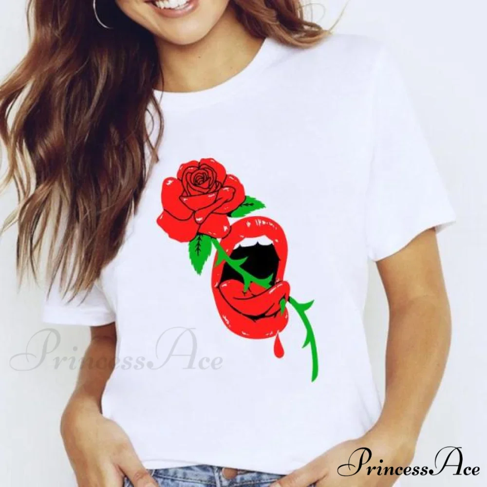 Short Sleeve Lady Clothes Tops - Image 28