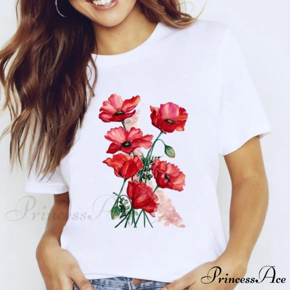 Short Sleeve Lady Clothes Tops - Image 37