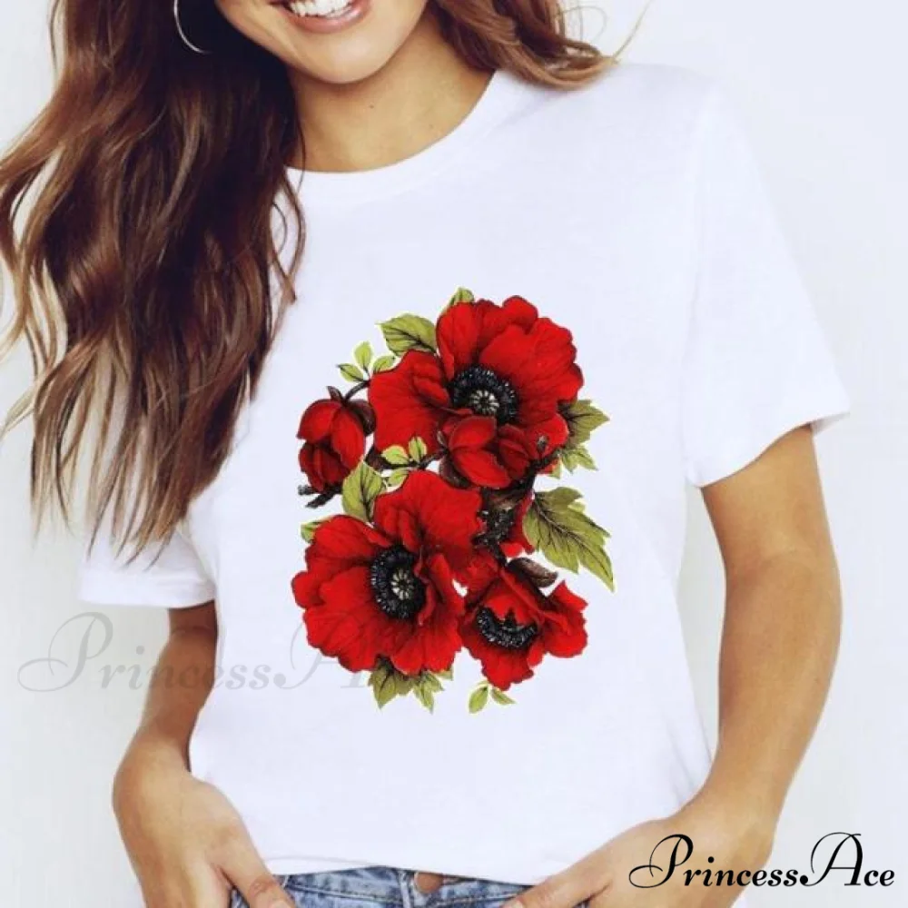 Short Sleeve Lady Clothes Tops - Image 9