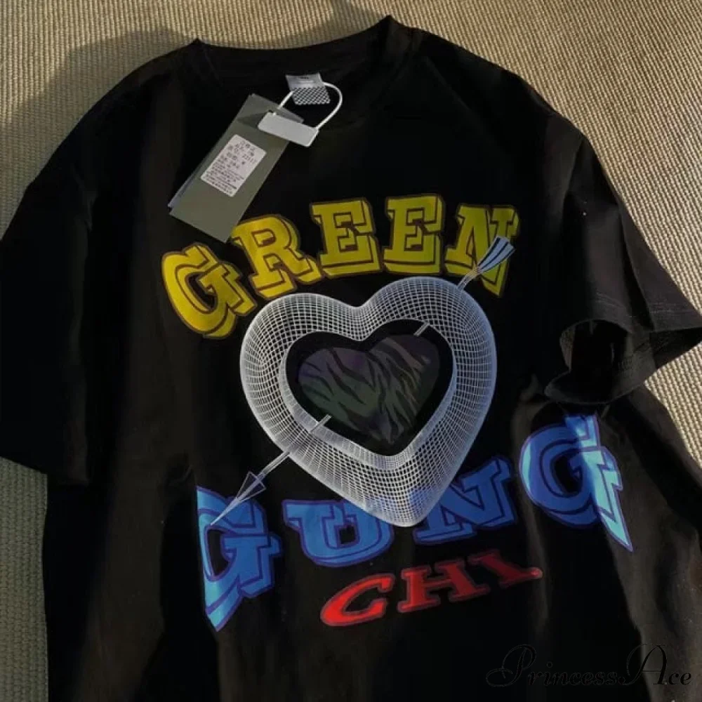 Short Sleeve O Neck Print T-Shirt - Image 13