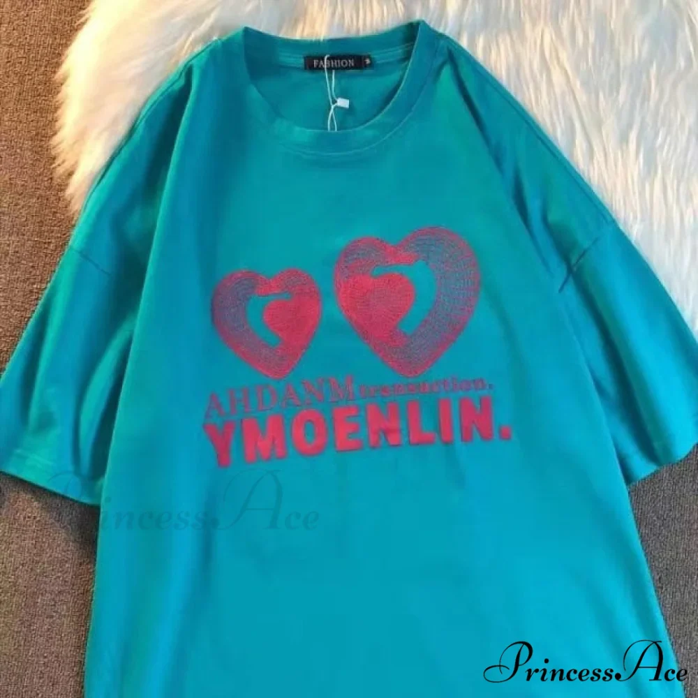 Short Sleeve O Neck Print T-Shirt - Image 24