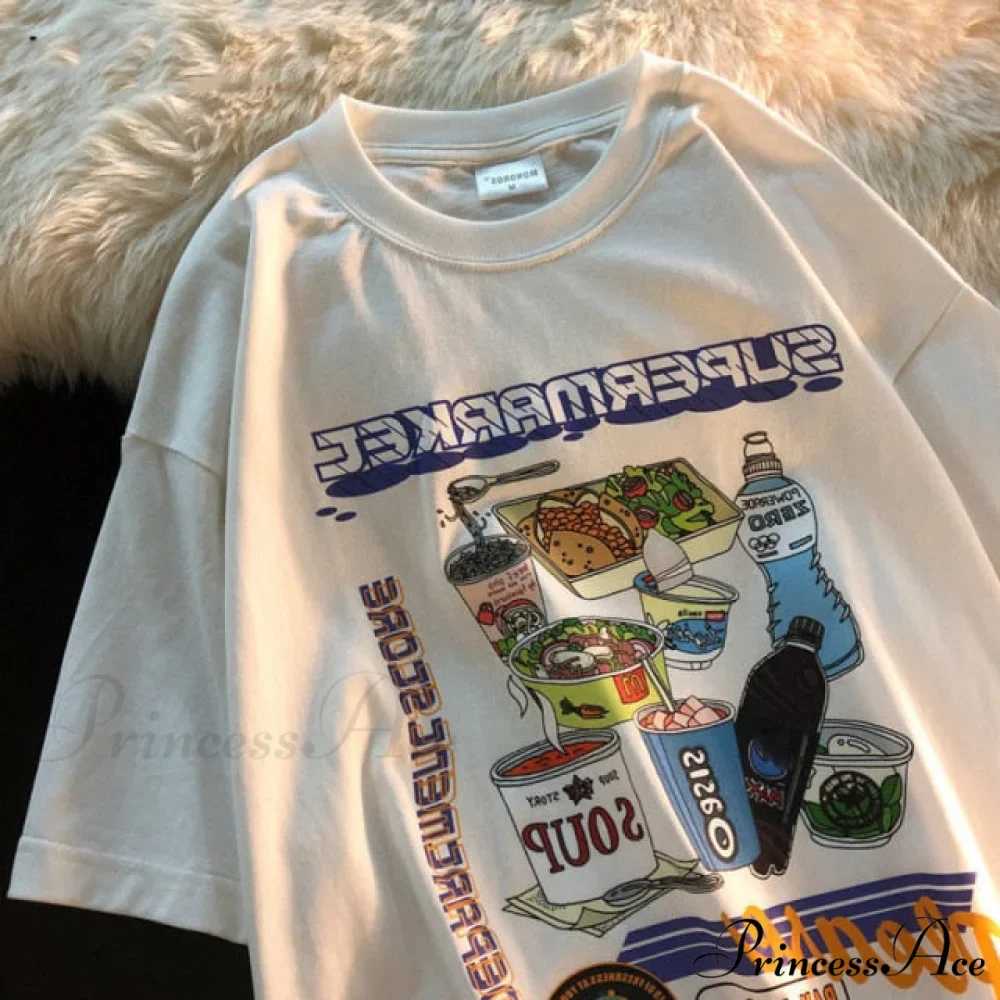 Short Sleeve O Neck Print T-Shirt - Image 25