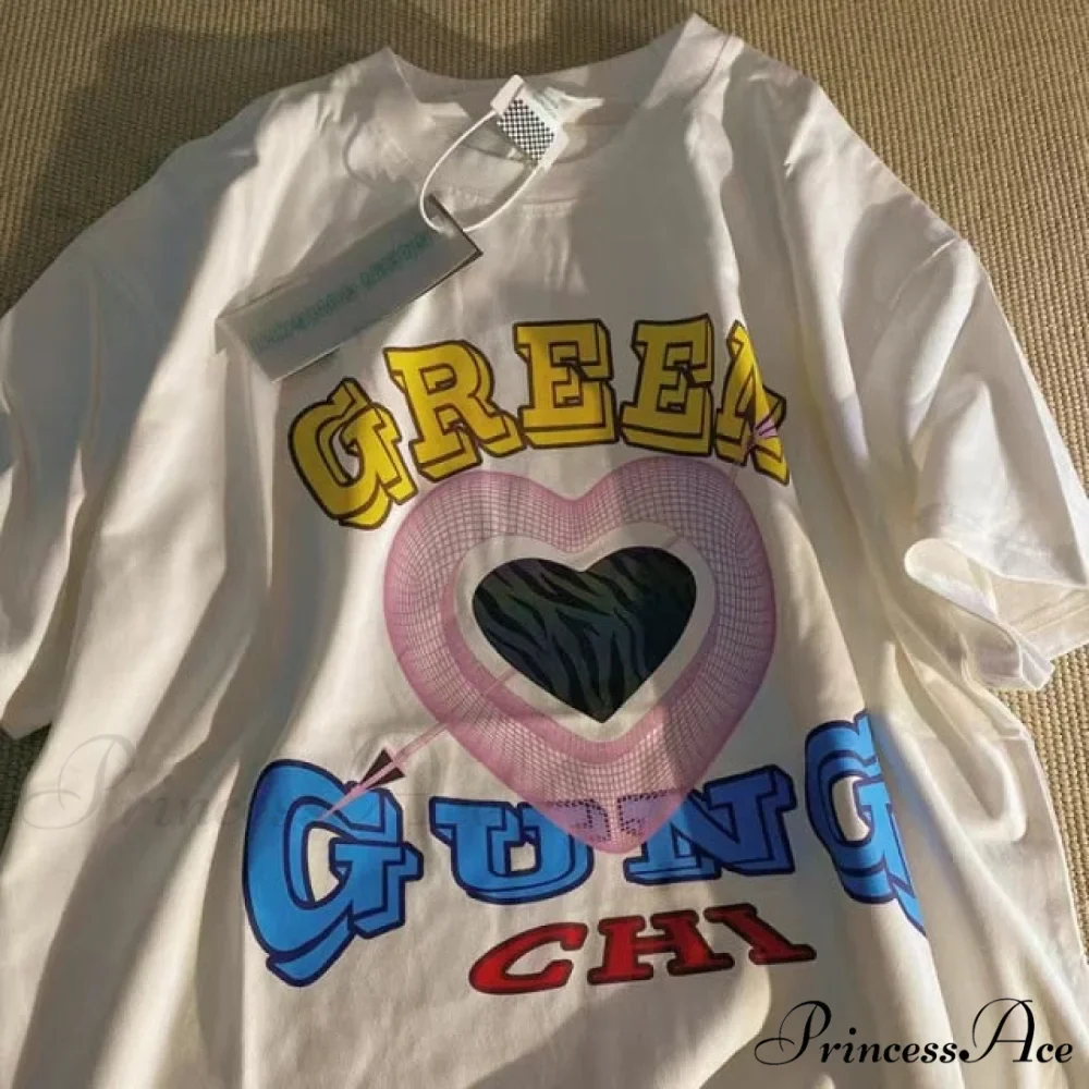 Short Sleeve O Neck Print T-Shirt - Image 31