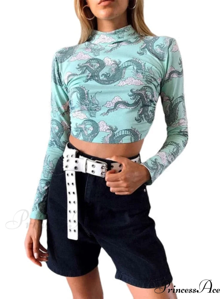 Long Sleeve Backless Sexey Tees Top - Image 7