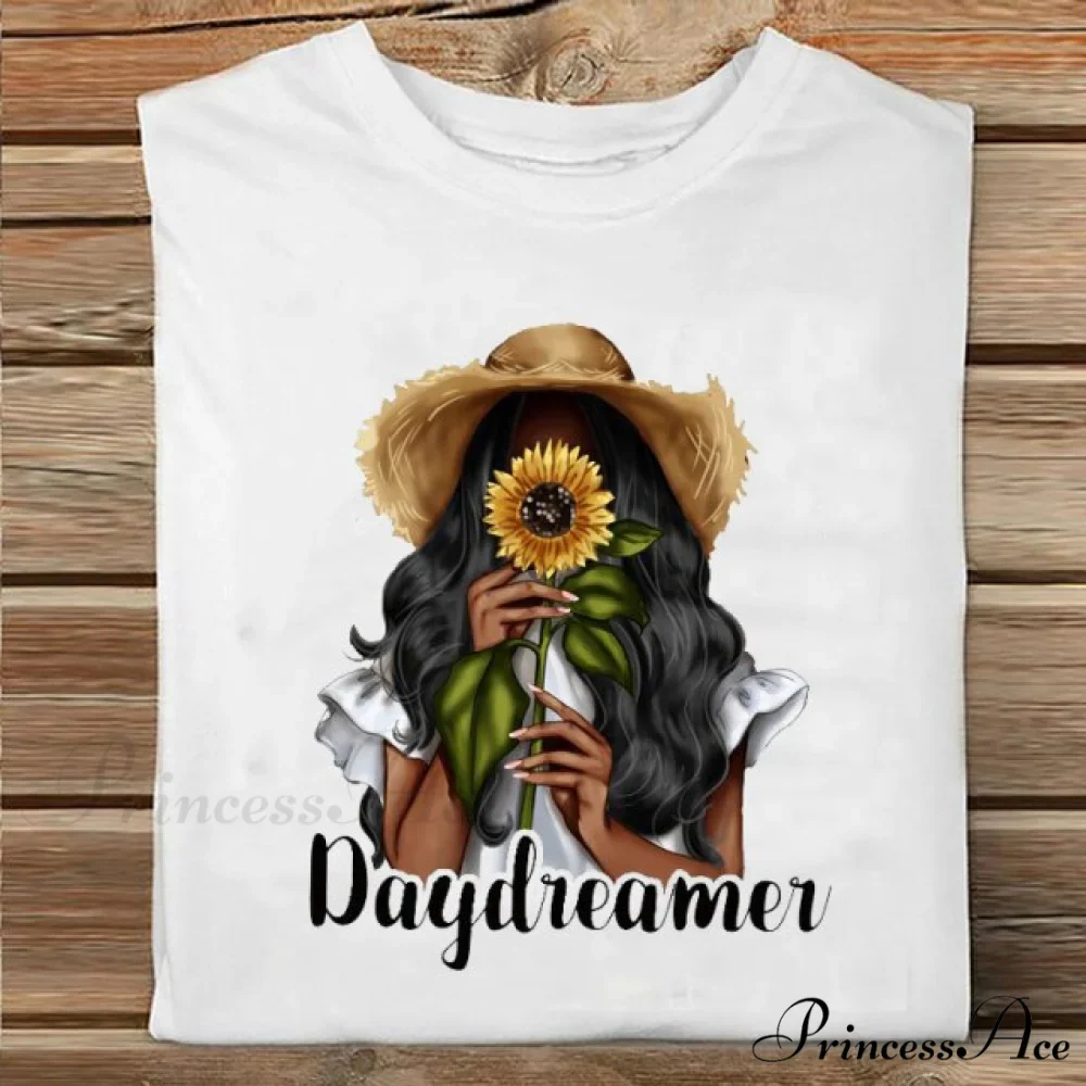 Coffee Love Cartoon Printing Clothes Tshirt - Image 13