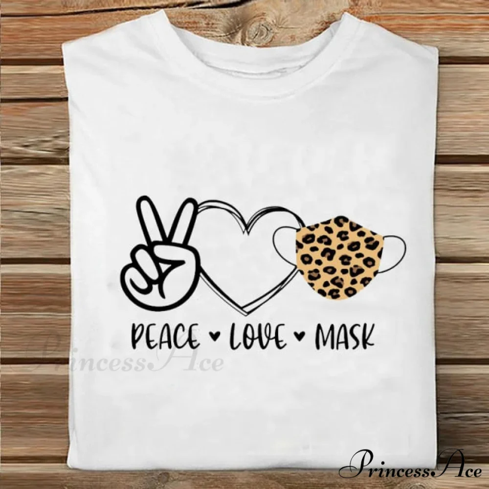 Coffee Love Cartoon Printing Clothes Tshirt - Image 16