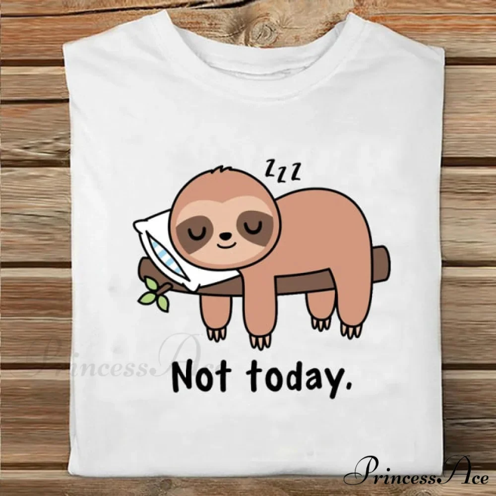 Coffee Love Cartoon Printing Clothes Tshirt - Image 18