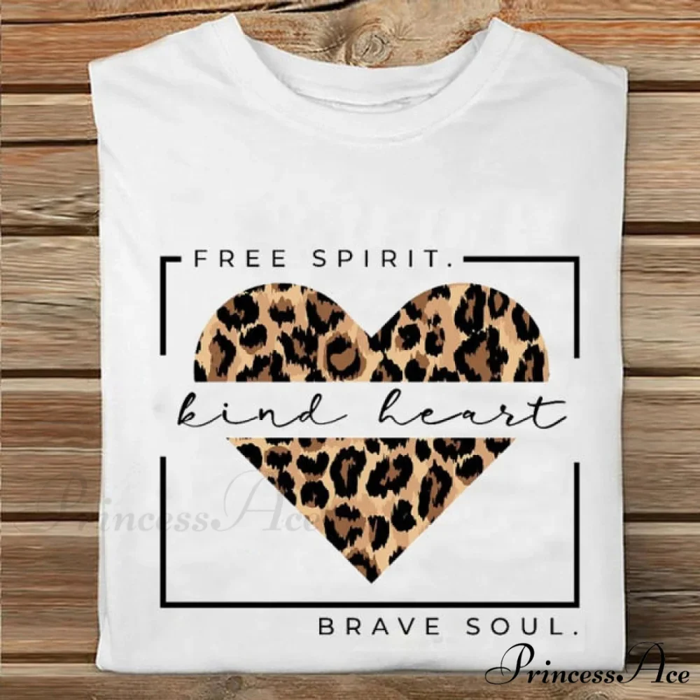 Coffee Love Cartoon Printing Clothes Tshirt - Image 2