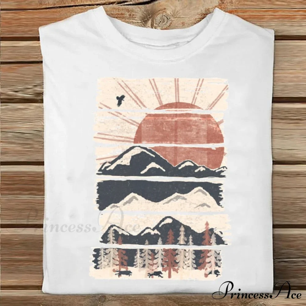 Coffee Love Cartoon Printing Clothes Tshirt - Image 23