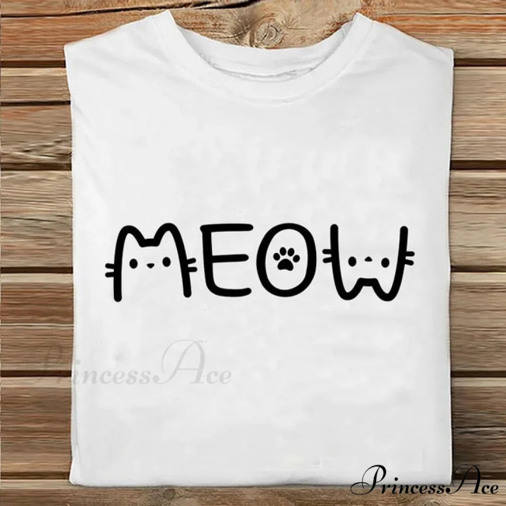 Coffee Love Cartoon Printing Clothes Tshirt - Image 3