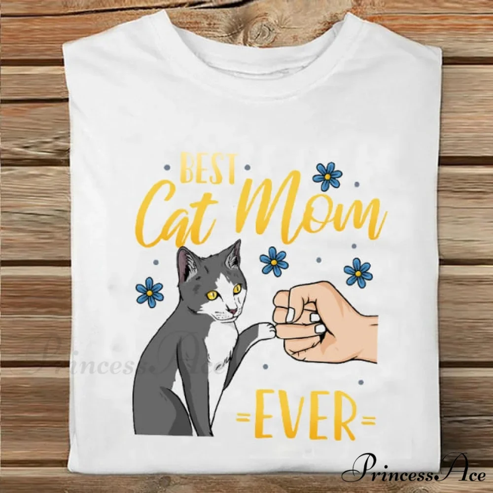 Coffee Love Cartoon Printing Clothes Tshirt - Image 6