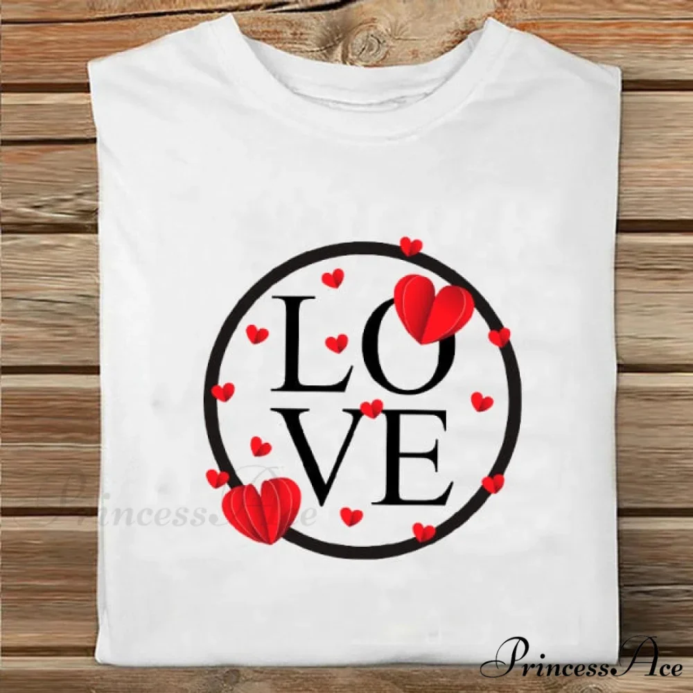 Coffee Love Cartoon Printing Clothes Tshirt - Image 8