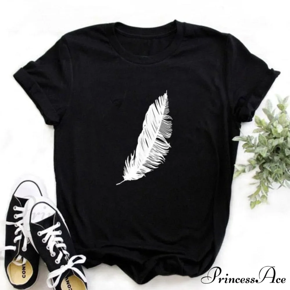 Wildflower Dandelion Print T-shirt - Image 26