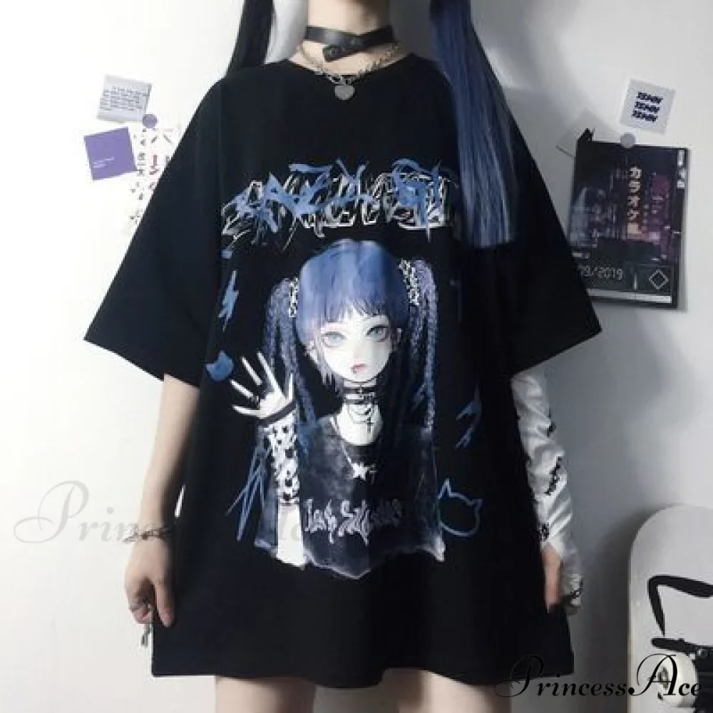 White Cartoon Female Kawaii Tops Tee - Image 6