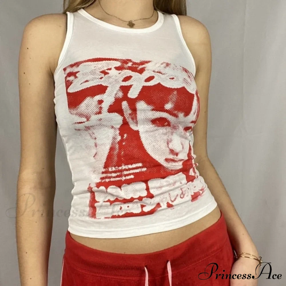 Vintage Sleeveless Tank Top - Image 3