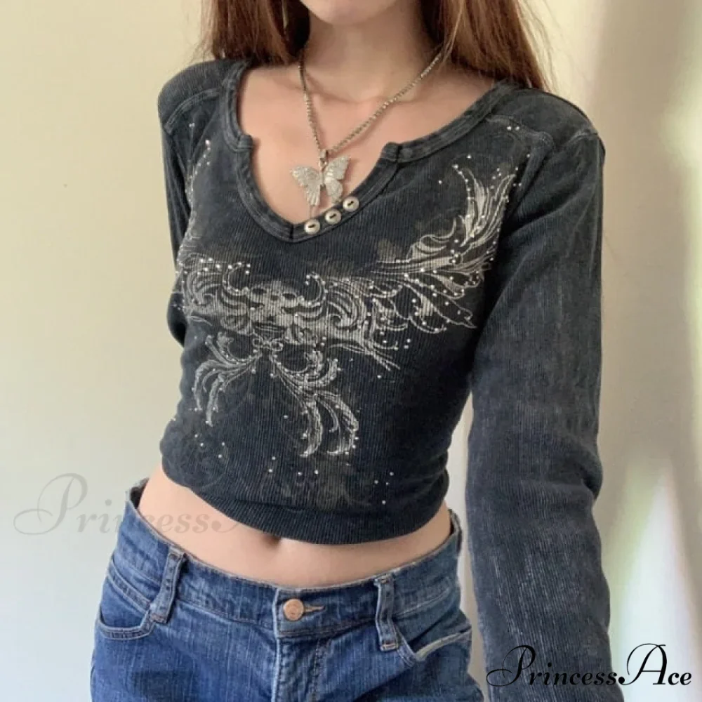Long Sleeve Slim Fit Pullovers Tees - Image 3