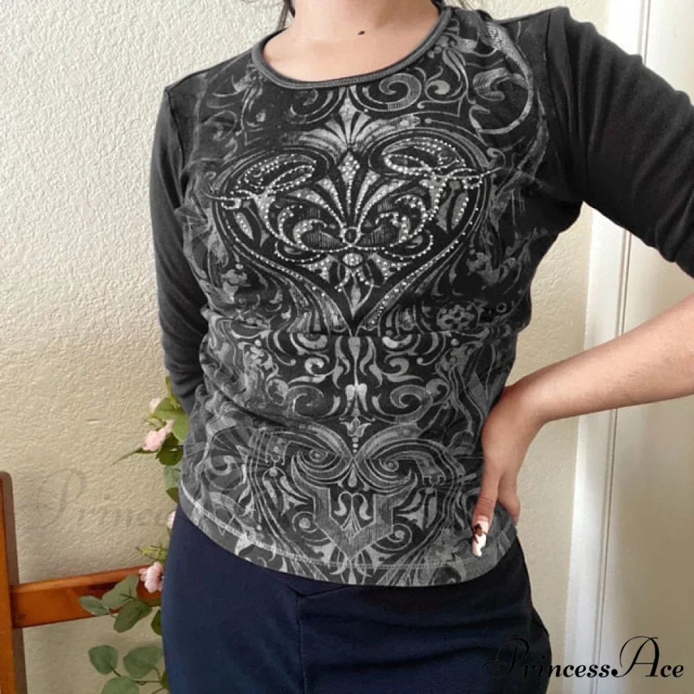 Long Sleeve Slim Fit Pullovers Tees - Image 9
