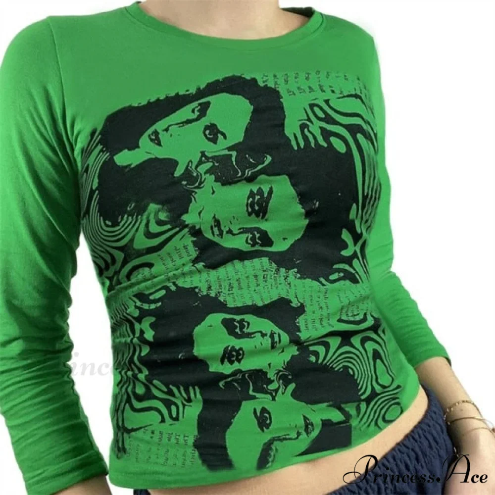 Long Sleeve Crop Tops - Image 7