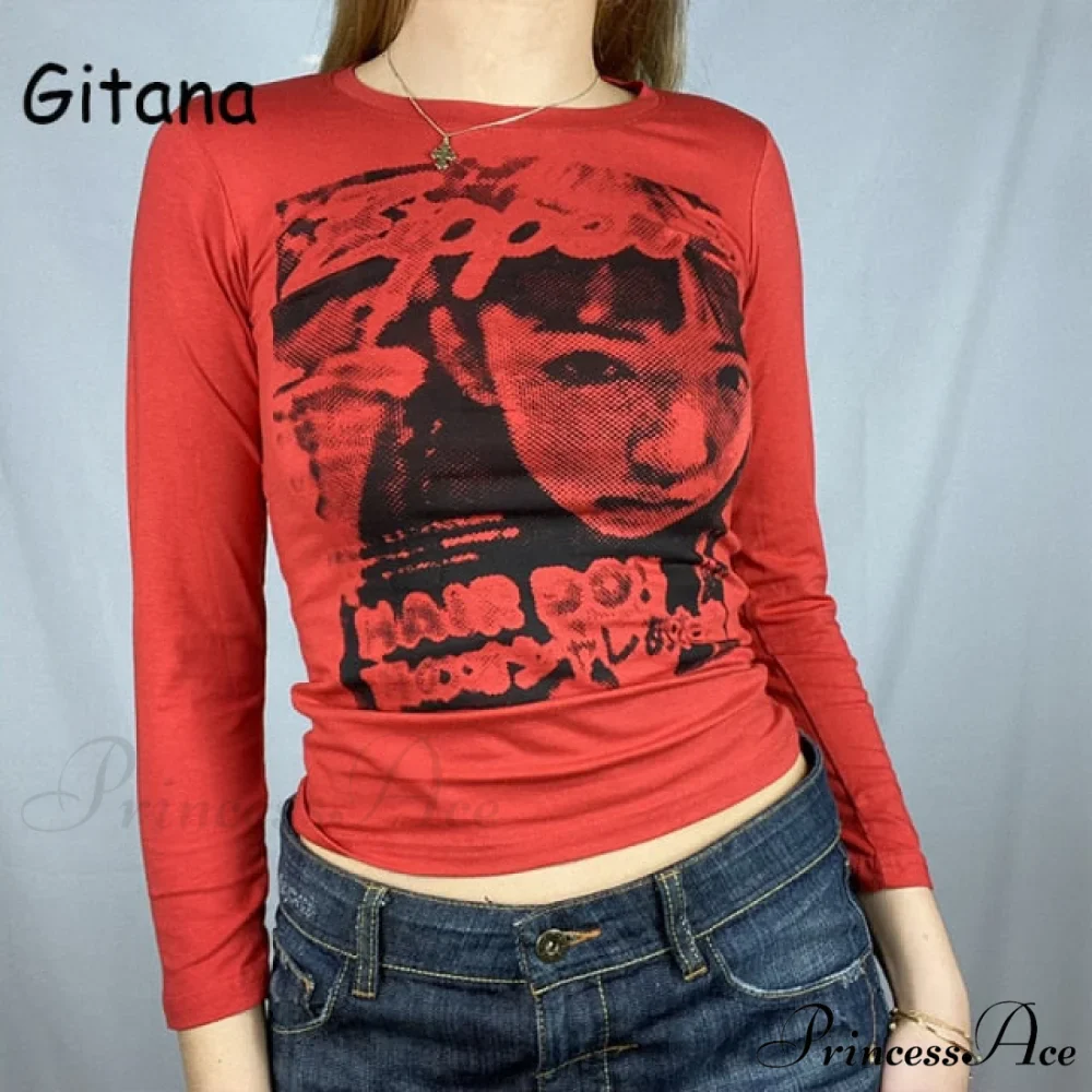 Long Sleeve Crop Tops - Image 8