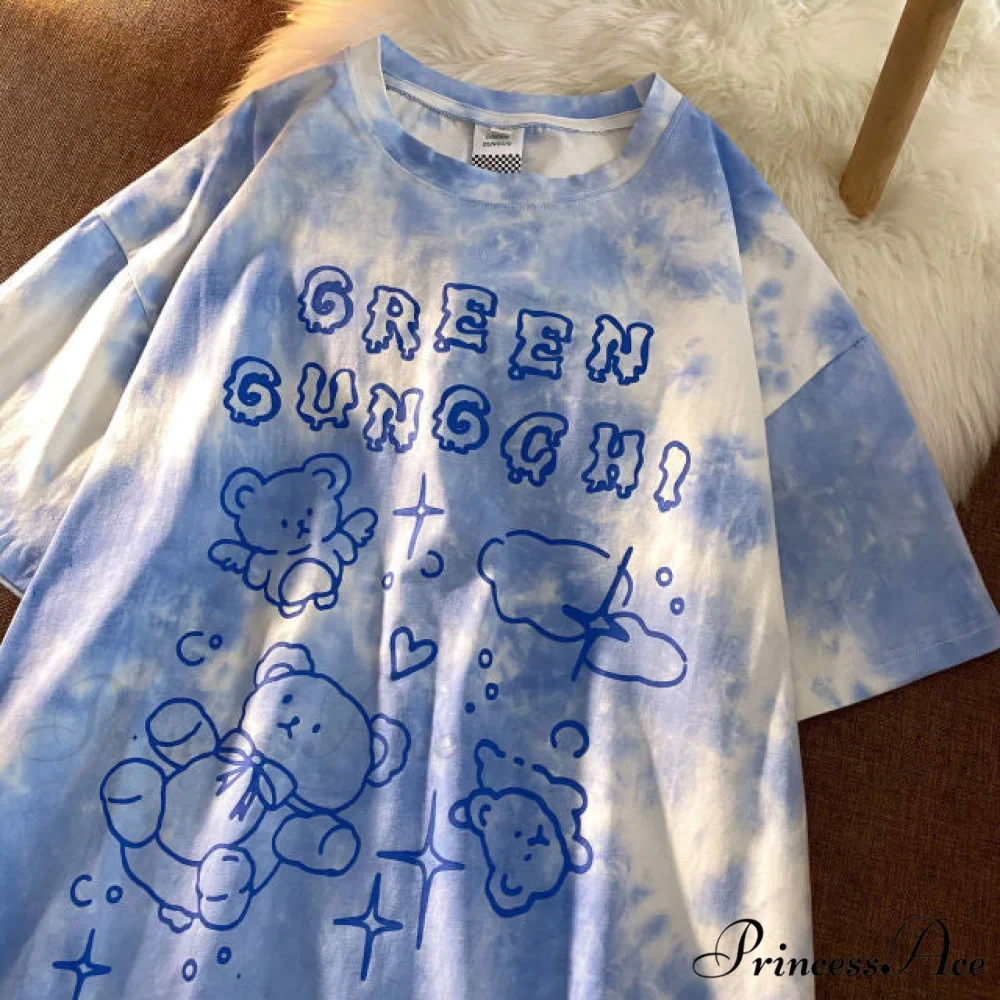 Short-sleeved Vintage Female T-shirt - Image 3