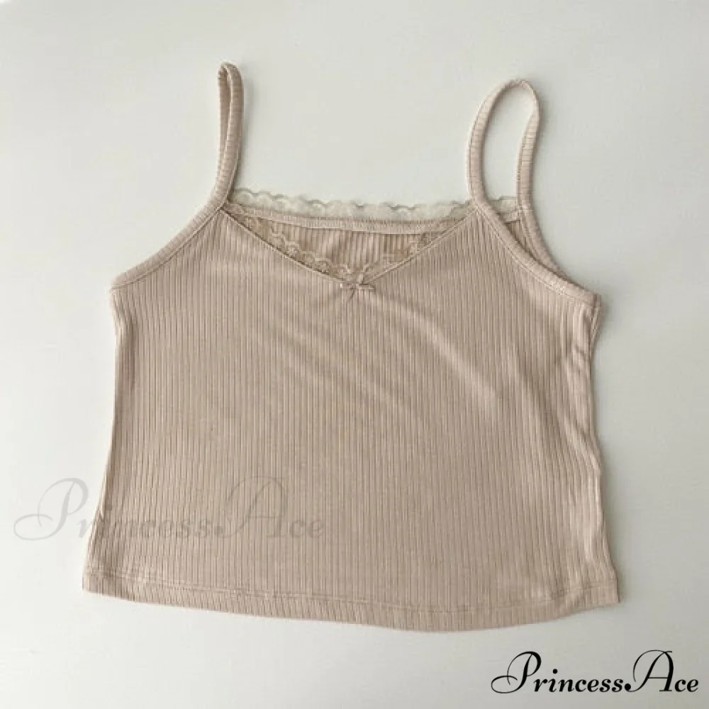 Vintage Lace Slim Cute Tops - Image 3
