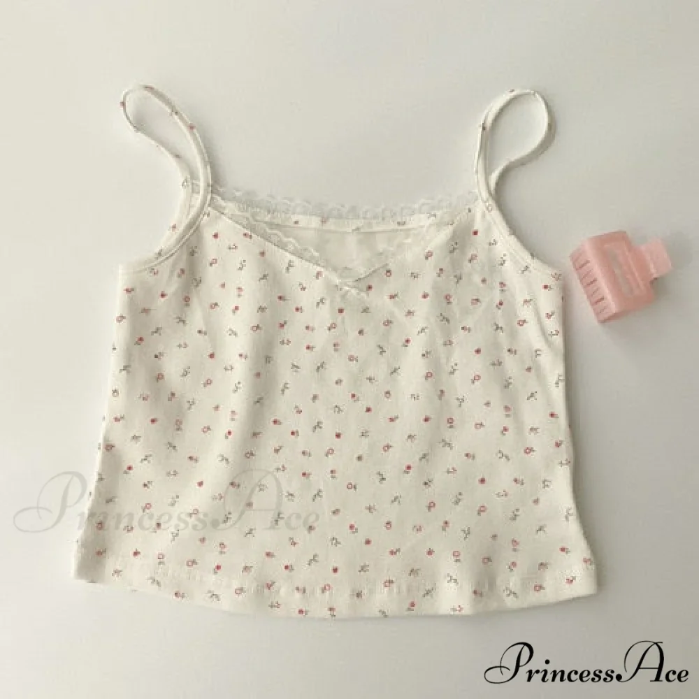 Vintage Lace Slim Cute Tops - Image 5