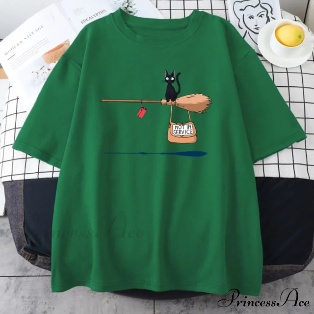 Crew Neck Vintage Loose T Shirts - Image 10